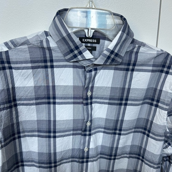 Men’s large Express button down - Picture 3 of 4